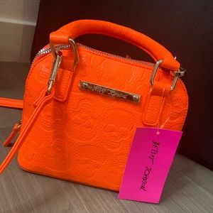 Betsey Johnson Orange Purse